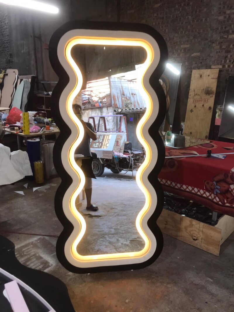 Gương bọc nỉ 1A