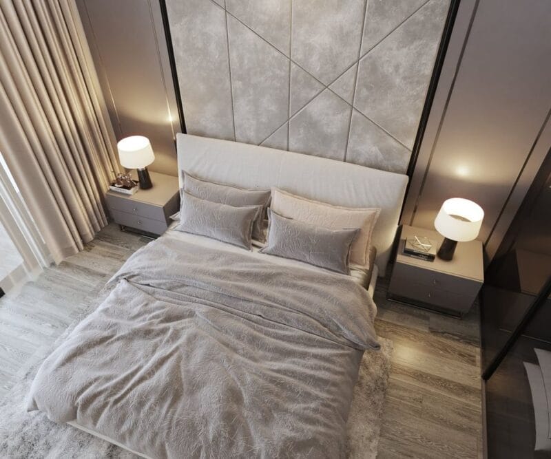 Giường Ngủ Gỗ Mdf 1A