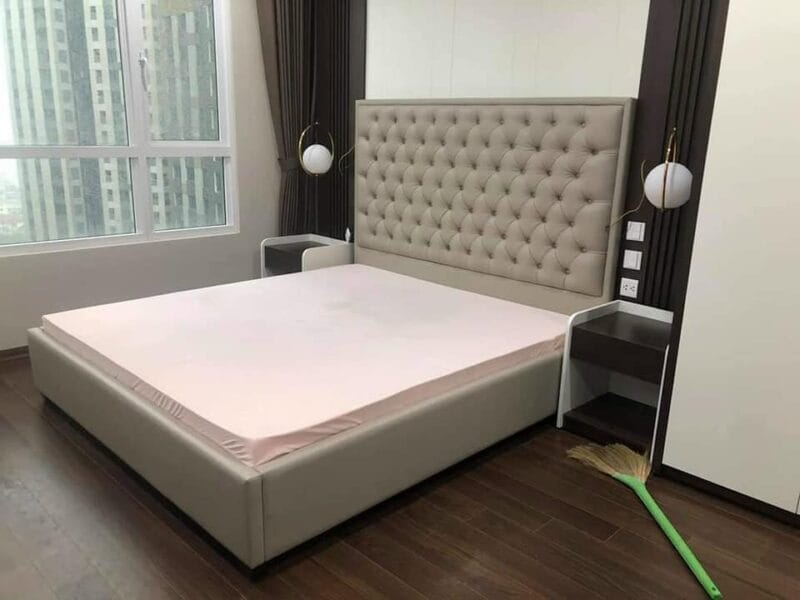 Giường Ngủ Gỗ Mdf 5A
