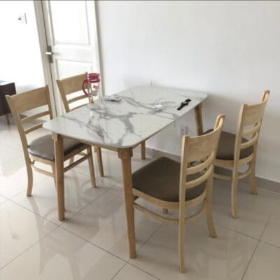 Bàn ăn gỗ thịt 25A