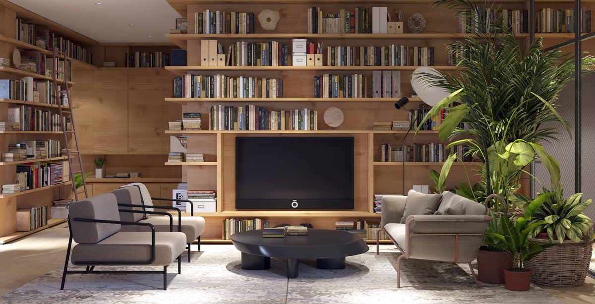Mẫu decor phòng khách đẹp