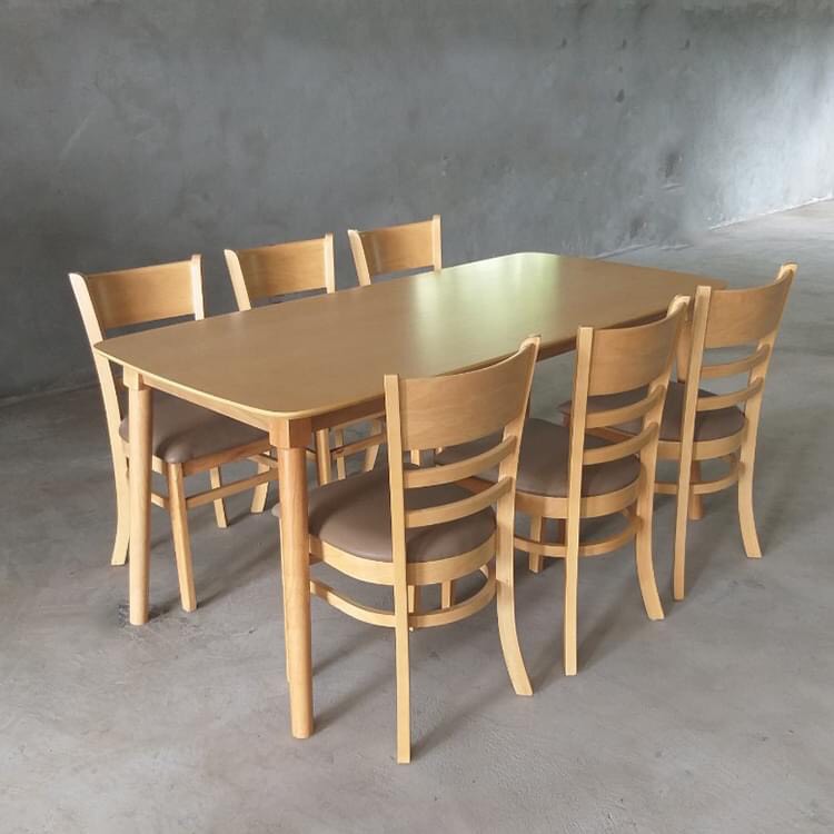 Bàn ăn gỗ thịt 31A Bàn ăn gỗ thịt 31A
