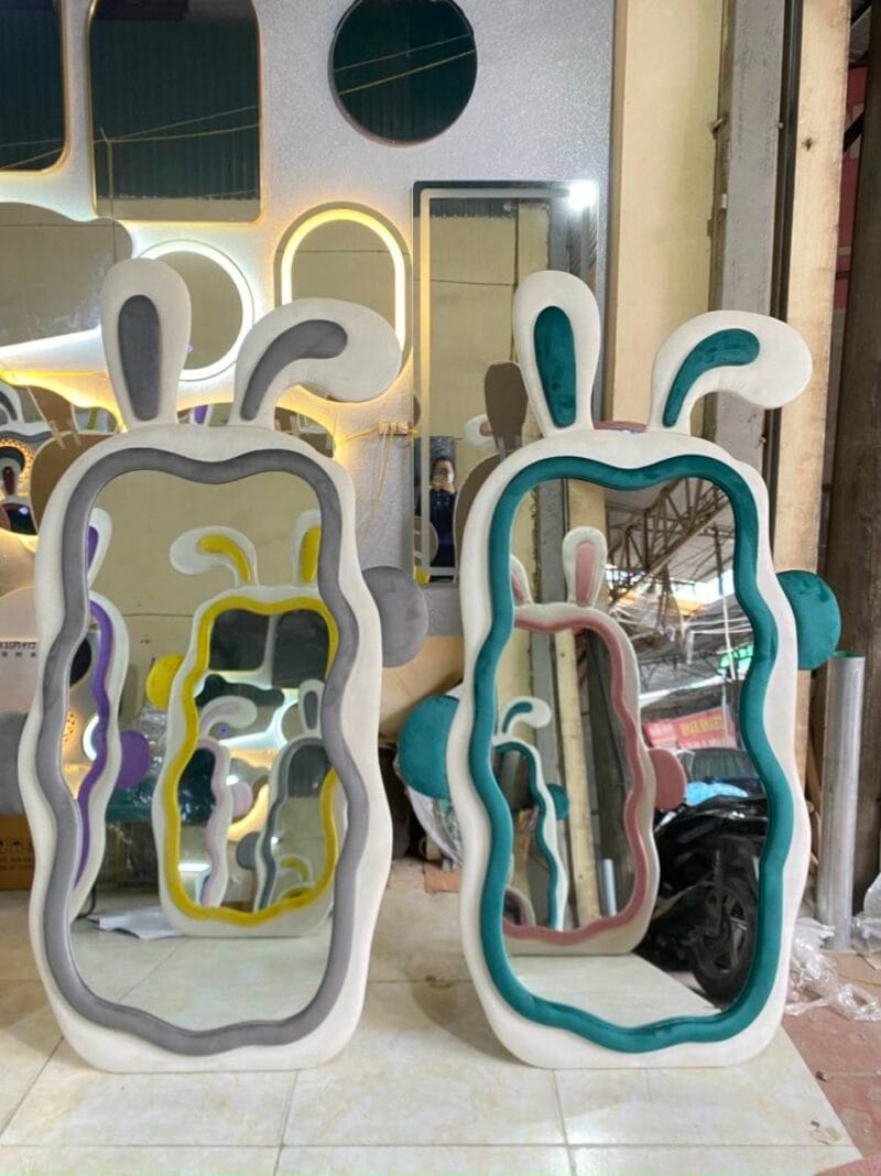 Gương bọc nỉ 2A