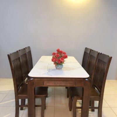 Bàn ăn gỗ thịt 42A