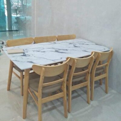 Bàn ăn gỗ thịt  4A