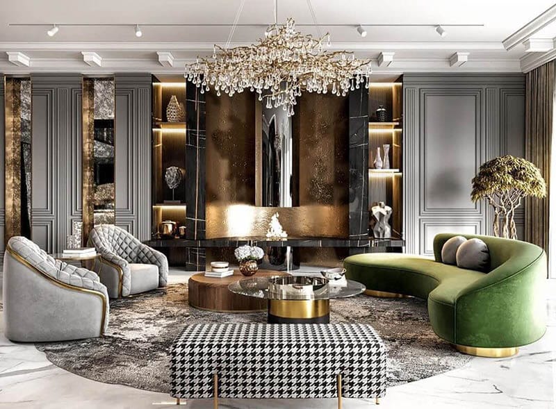 phòng khách Luxury