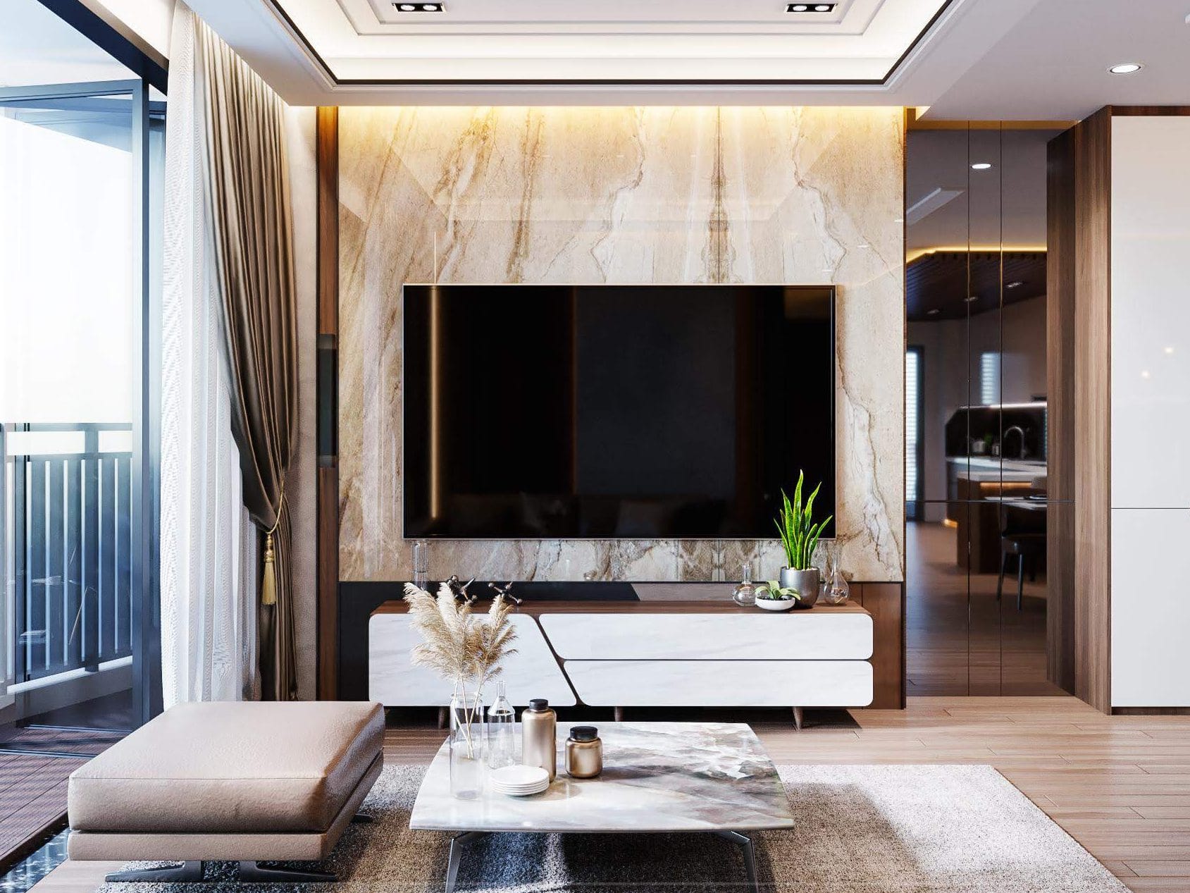 thiết kế nội thất Vinhomes Central Park
