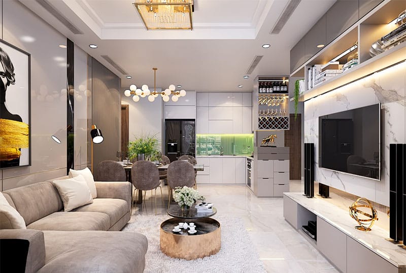thiết kế nội thất Vinhomes Central Park